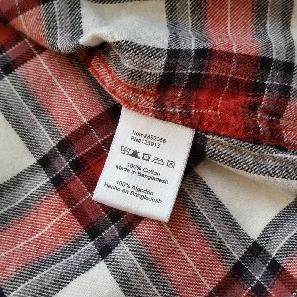 Jachs Girlfriend Red Plaid Shirt - Picture 7 of 8
